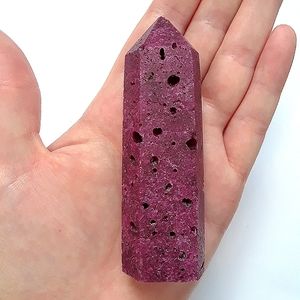 Honeycomb Ruby Tower *chipped tip*